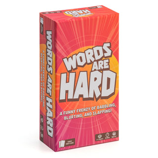 Words Are Hard™ – The Hilarious Party Card Game That Will Have Everyone Laughing