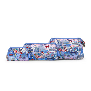 tokidoki C'est la vie à Paris Be Set 3-Piece Pouch Set