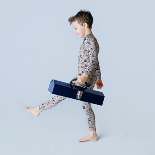 Long Sleeve Pajama Set Portabella Fall Tools