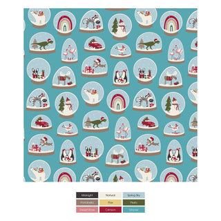 Convertible Coverall in Glacier Snow Globes