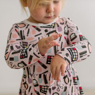 Long Sleeve Playtime Outfit Set in Mama's Makeup