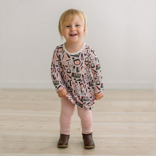 Long Sleeve Playtime Outfit Set in Mama's Makeup