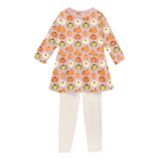 Long Sleeve Playtime Outfit Set Baby Rose Pumpkin Patch