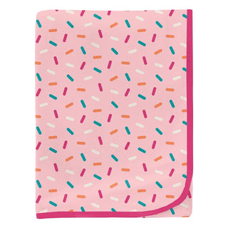 Bamboo Print Swaddling Blanket: Lotus Sprinkles