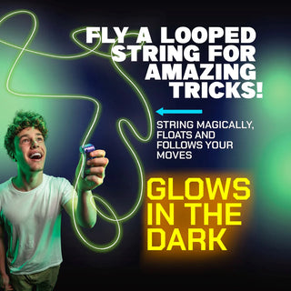 ZipString® Luma – Light-Up Floating String Toy for STEM, Sensory & Screen-Free Fun
