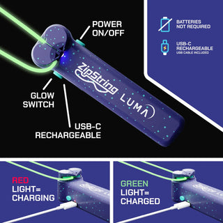 ZipString® Luma – Light-Up Floating String Toy for STEM, Sensory & Screen-Free Fun