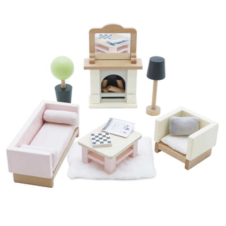 Dollhouse Sitting Room Furniture Set