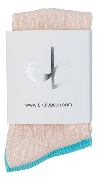 Knee-High Socks Set- MOSS AND LATTE