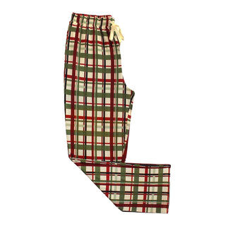 Holiday Plaid Bamboo Lounge Pants – Adult Christmas Pajama Pants