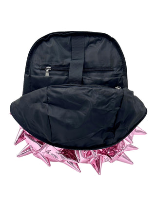 Mirror Mirror | Metallic Pink Backpack