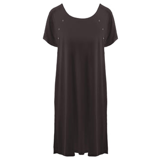 Women's Hospital Gown in Midnight