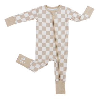 Oat Check Convertible Romper