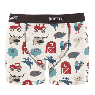 Men's Boxer Brief in Rowdy Howdy