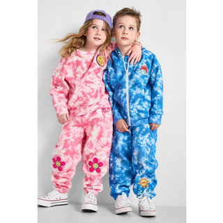Smiley Tie-Dye Joggers