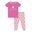 Graphic Tee Pajama Set