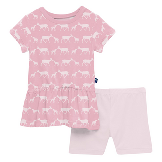 Short Sleeve Playtime Outfit Set Cake Pop Doe & Fawn