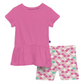 Kickee Pants Playtime Outfit Set: Tulip Scales
