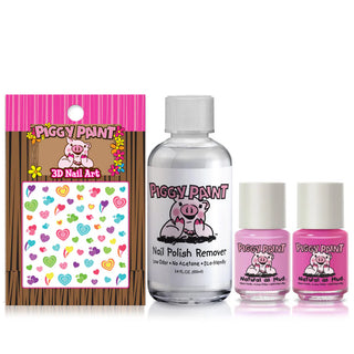 Perfectly Pink Gift Set - Kids Non-toxic Nail Polish