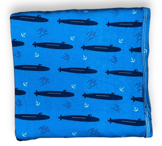 Bamboo Swaddle in Navy Submarine