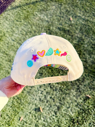 When Life Gives You Limes Hat – Embroidered Canvas Snapback