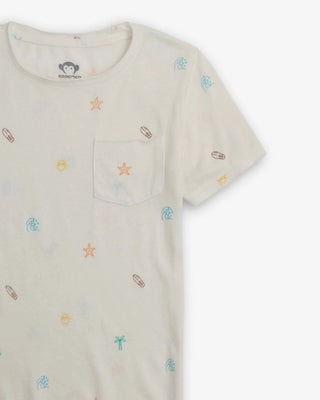 Appaman Playa White Concert Tee – Boys Beach Graphic T-Shirt
