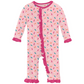 Kickee Pants Print Classic Ruffle Coverall with Snaps: Lotus Sprinkles