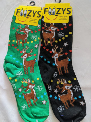 Reindeer Socks