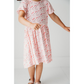 Bamboo Flutter Sleeve Twirl Dress with Pockets: Cake Pop Prancing Unicorn