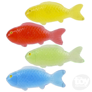 Jumbo Sticky Stretch Fish 7.5" – Stretchy Sensory Fidget Toy