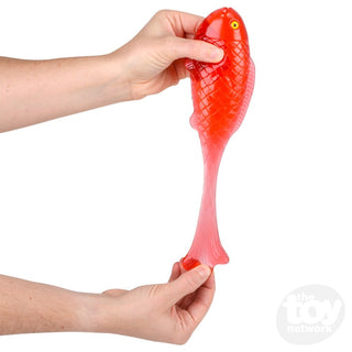 Jumbo Sticky Stretch Fish 7.5" – Stretchy Sensory Fidget Toy