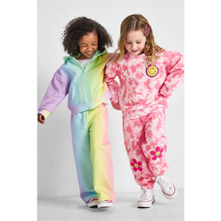 Smiley Tie-Dye Joggers
