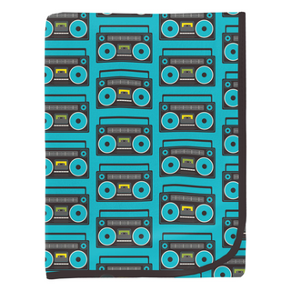 Bamboo Print Swaddling Blanket: Confetti Boombox