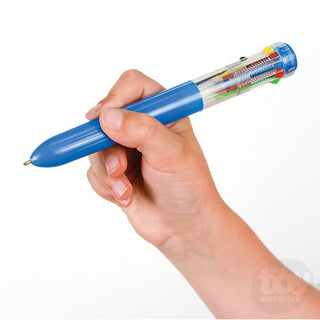 10-Color Shuttle Pen – Multicolor Pen for Kids