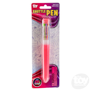 10-Color Shuttle Pen – Multicolor Pen for Kids