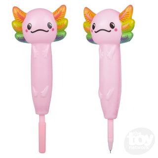 Squish Axolotl Pen – Slow-Rising Squishy Fidget Pen