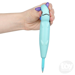 Squish Axolotl Pen – Slow-Rising Squishy Fidget Pen