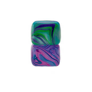 NeeDoh Nice Cube Swirl – Marbled Sensory Squish Fidget Toy