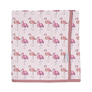 Swaddle Perfect Blanket in Shrinking Violet Flamingo