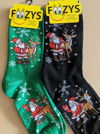 Santa & Reindeer Socks