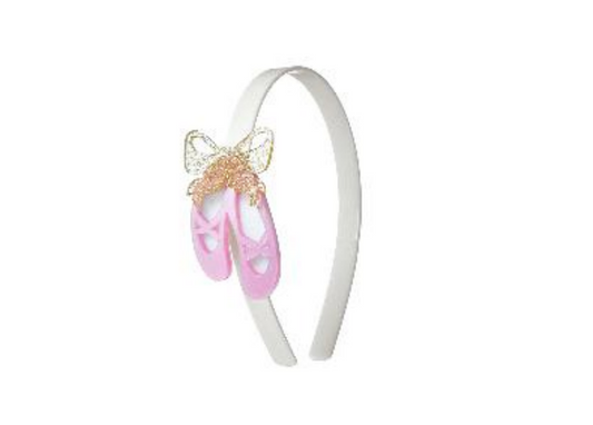 Lillies and Roses Ballet Slippers Headband