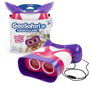 Jr. Kidnoculars Binoculars For Toddlers & Kids: Pink