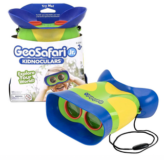 Jr. Kidnoculars Binoculars For Toddlers & Kids: Blue