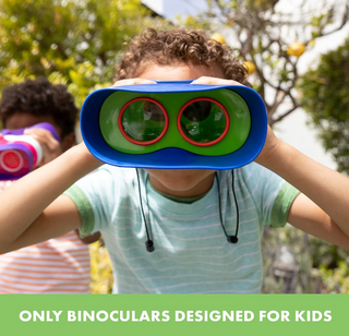 Jr. Kidnoculars Binoculars For Toddlers & Kids: Blue