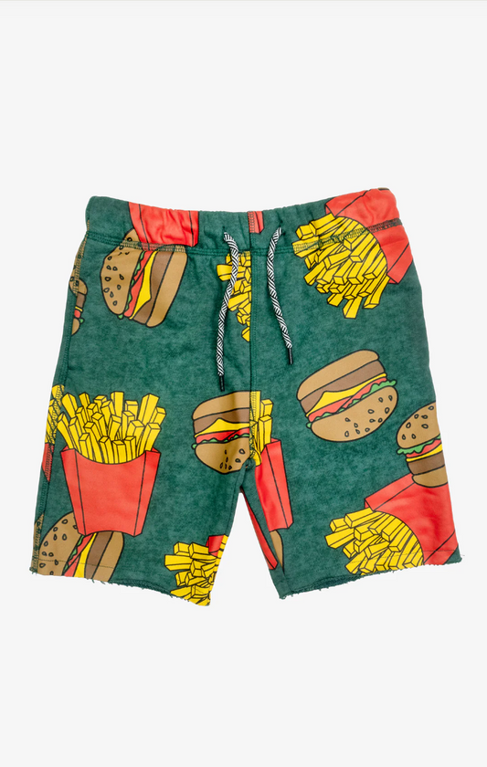 Camp Shorts Burgers & Fries