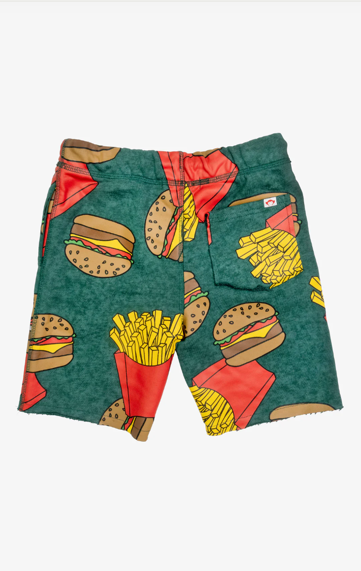 Camp Shorts Burgers & Fries
