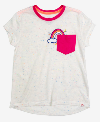 Rainbow Pocket Tee