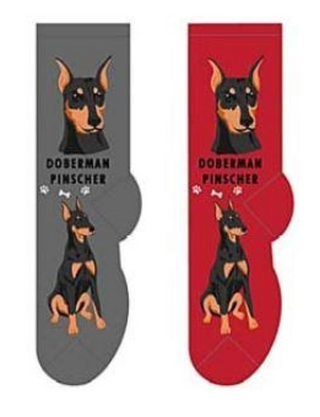 Doberman Pinscher Socks