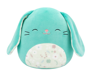 8" Regan the Turquoise Bunny Plush