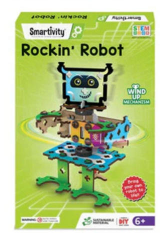 Smartivity Rockin' Robot toy set packaging on a white background