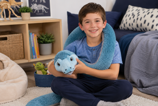 Wild Republic Luxury Python Plush Snake – Ultra-Soft Realistic Stuffed Python with 3D Eyes for Kids & Animal Lovers